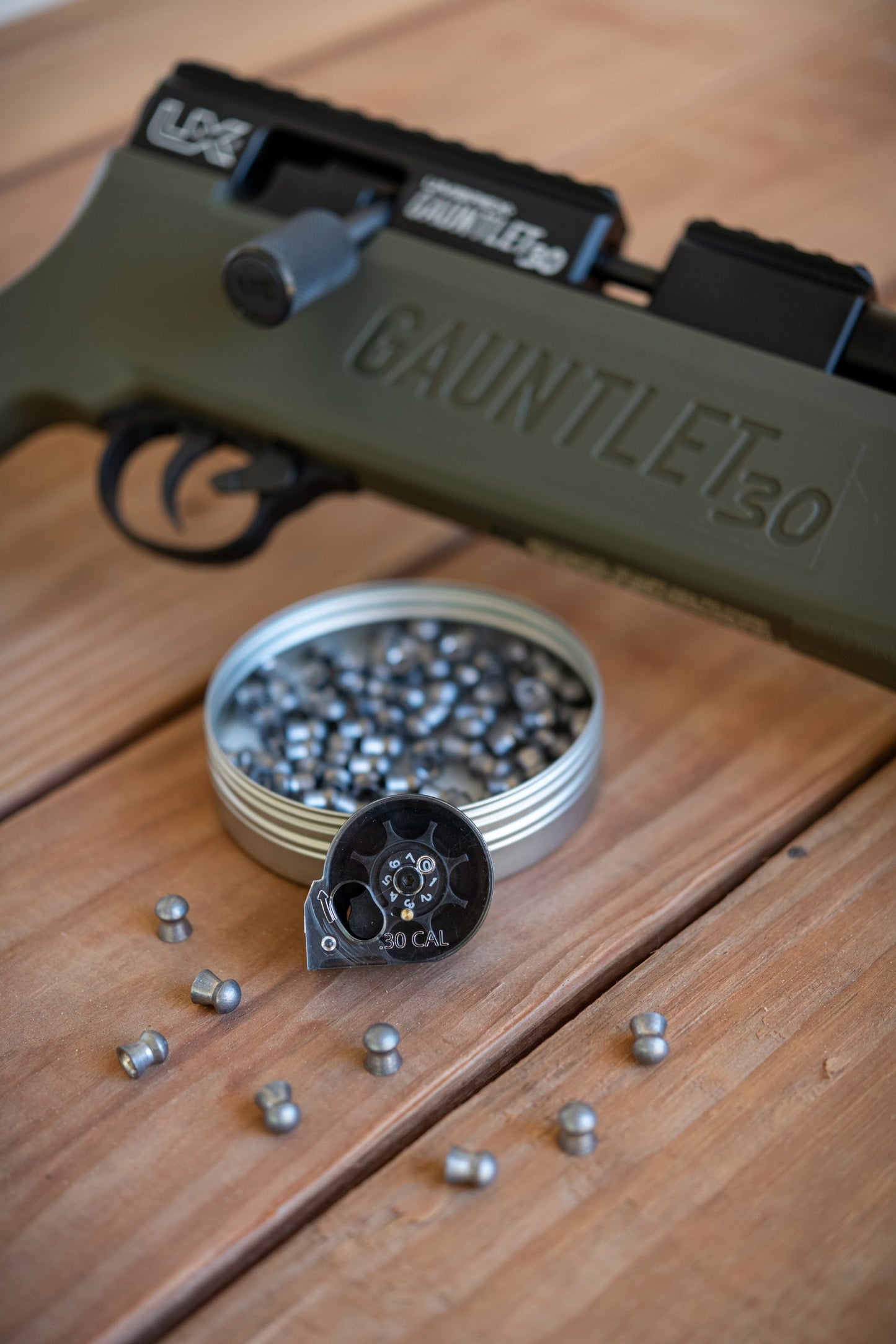 UMAREX USA Umarex Gauntlet .30 Caliber PCP Air Rifle - 1000 FPS, Adjustable Trigger