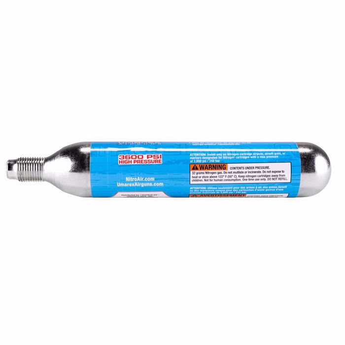 AIRSOFT CO2 PISTOLS, AIRSOFT PISTOLS" Umarex NitroAir® Prefilled Nitrogen Cartridges (2-Pack) | High-Pressure N2 Cartridges for Airguns