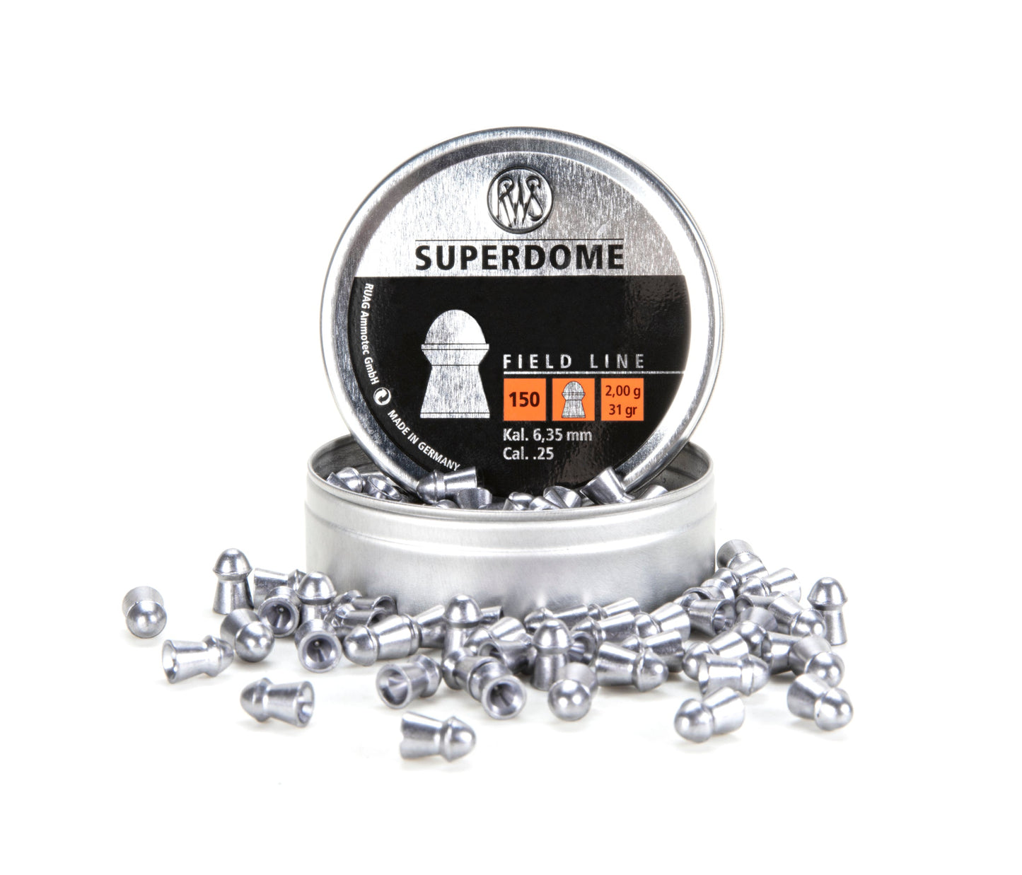 RWS Umarex RWS Superdome .25 Pellets, 150-ct