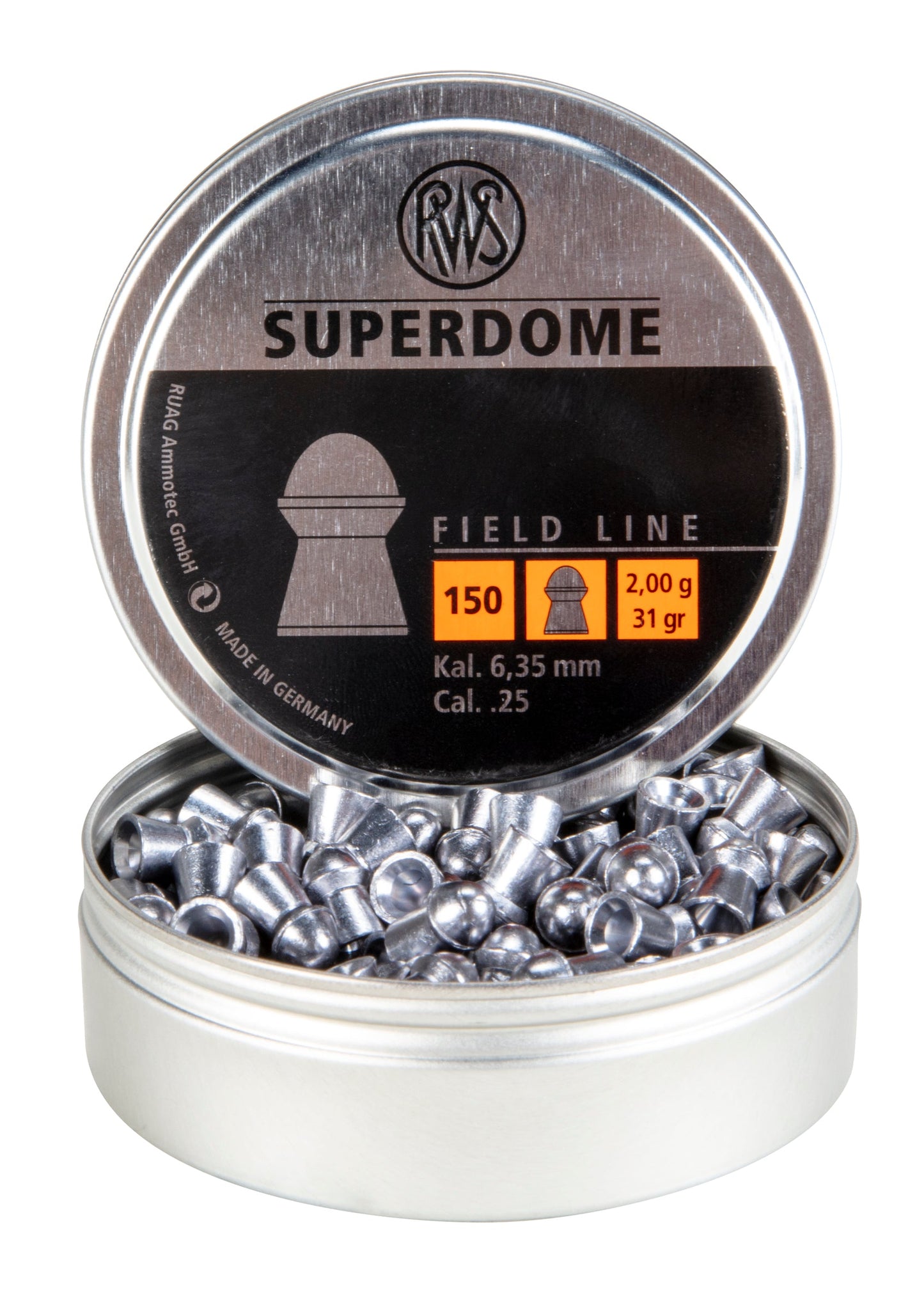 RWS Umarex RWS Superdome .25 Pellets, 150-ct