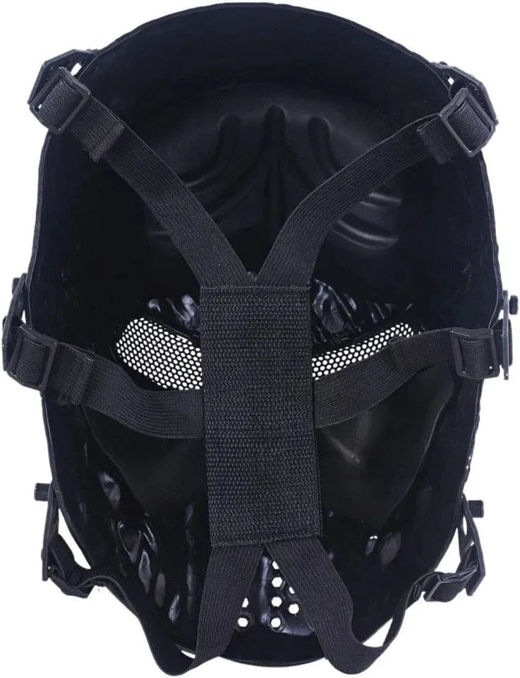 TRIMEX USA Painted Scary Halloween Party Full Face Airsoft Mask