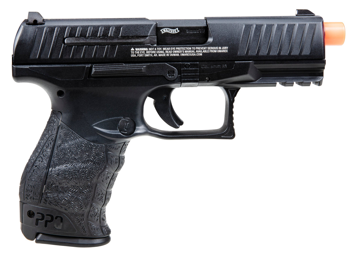 Walther Walther PPQ GBB Blowback 6mm BB Pistol Airsoft Gun - 22 Rounds, Green Gas