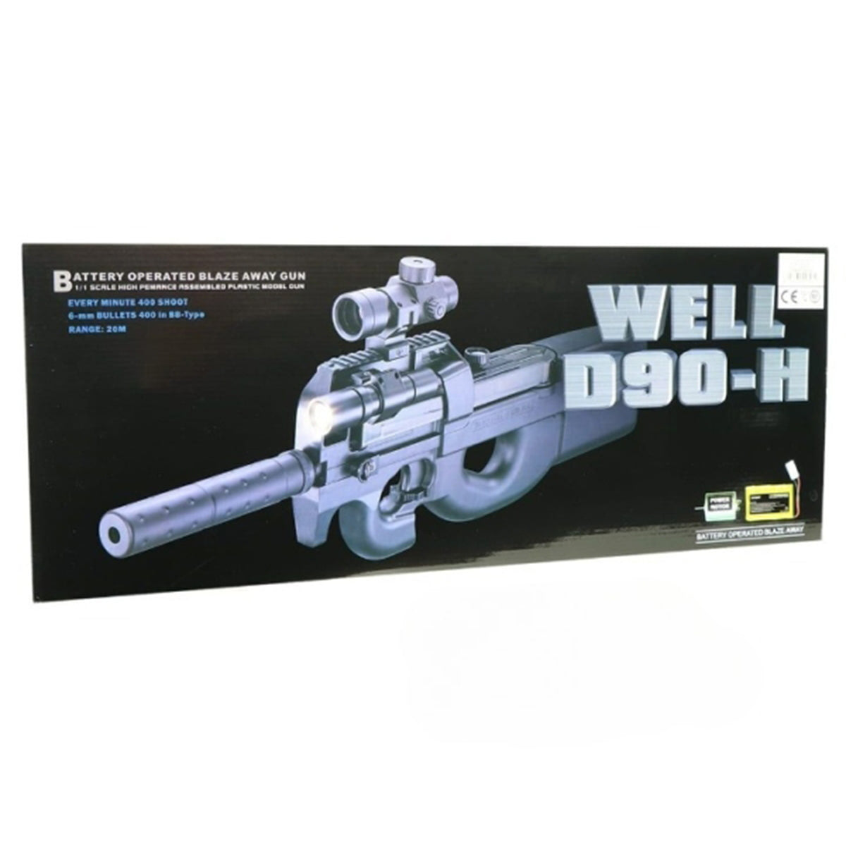 Airsoft AEG Rifle WELL D90H AEG Airsoft Rifle