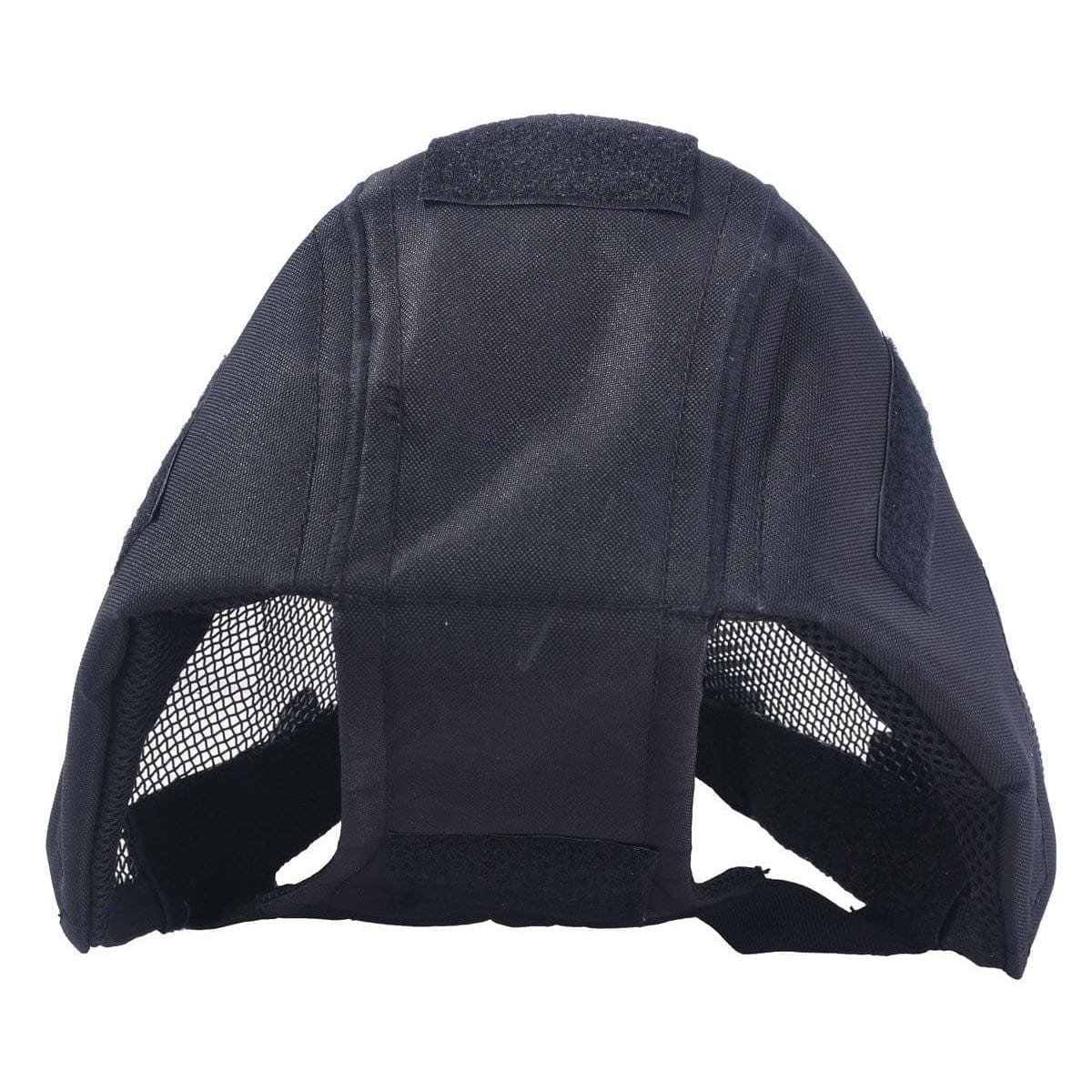 Airsportinggoods TRIMEX AIRSOFT FENCING SAFETY MESH MASK AND EARS PROTECTION BLACK