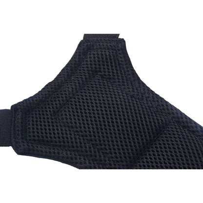 Airsportinggoods TRIMEX AIRSOFT FENCING SAFETY MESH MASK AND EARS PROTECTION BLACK