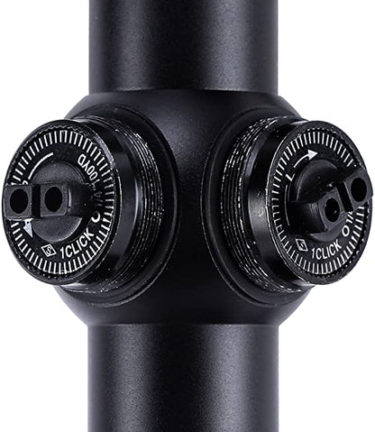 Trimex Airsoft Rifle Scope - 3-9X40 EG Red/Green Illuminated With Mounts ILLUMINATED WITH MOUNTS