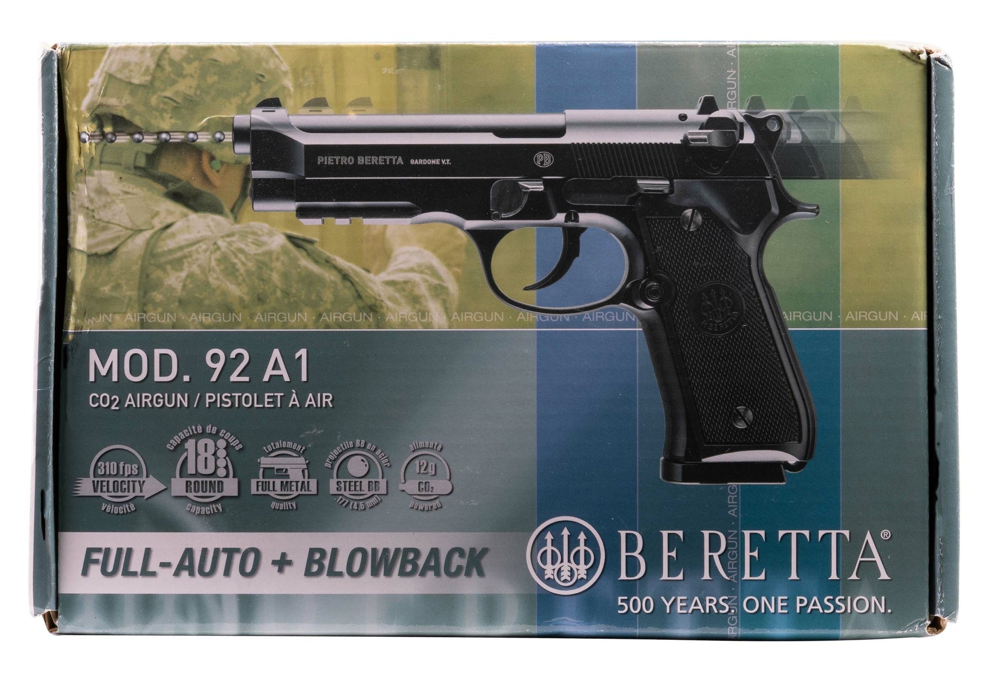 Beretta, Umarex USA Beretta M92 A1 Full Auto BB Gun .177 Blowback