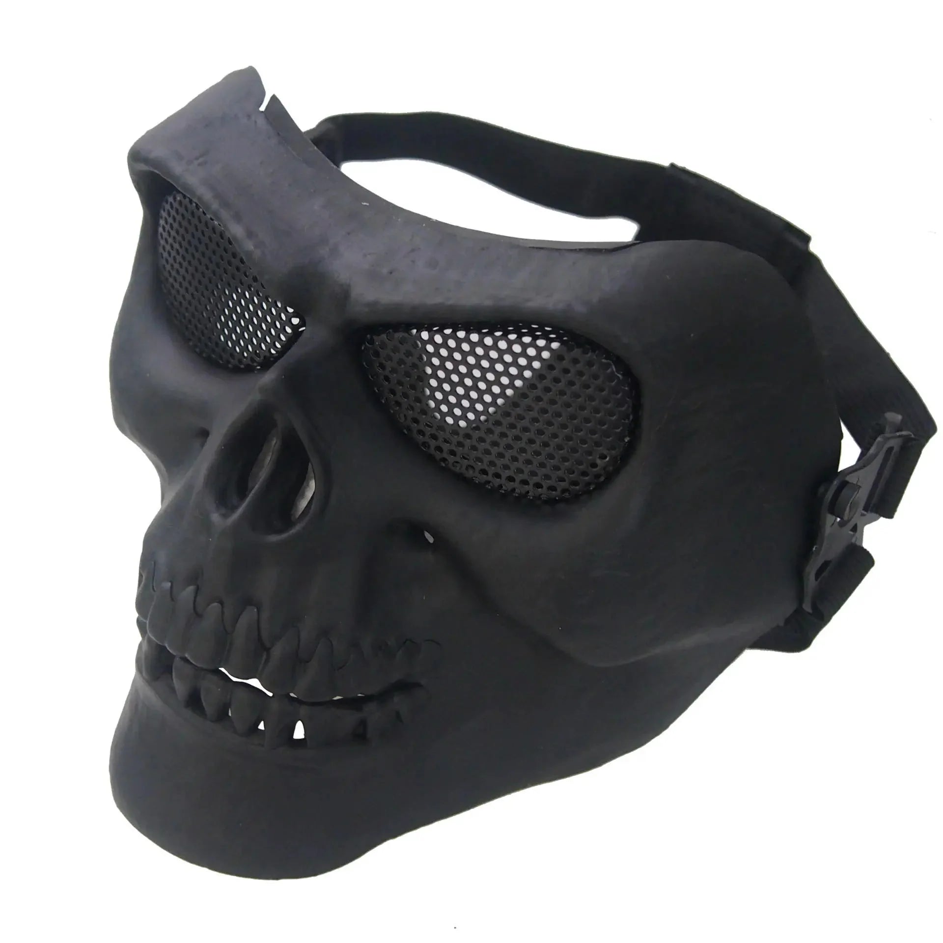 TRIMEX BLACK AIRSOFT SKULL MASK