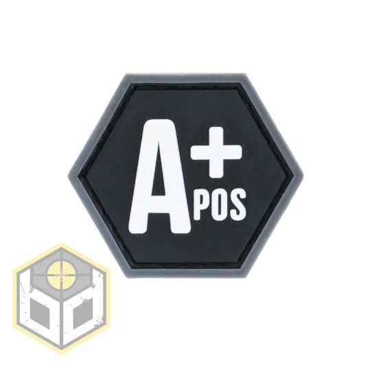 Airsportinggoods BALLISTIC DESIGNS BLOOD GROUP A+ BALLISTIC HEX PATCH BH00124
