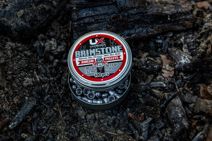UMAREX USA Brimstone .30 Caliber Pellets - 100 Count Tin, 50.77 Grains Dome Style