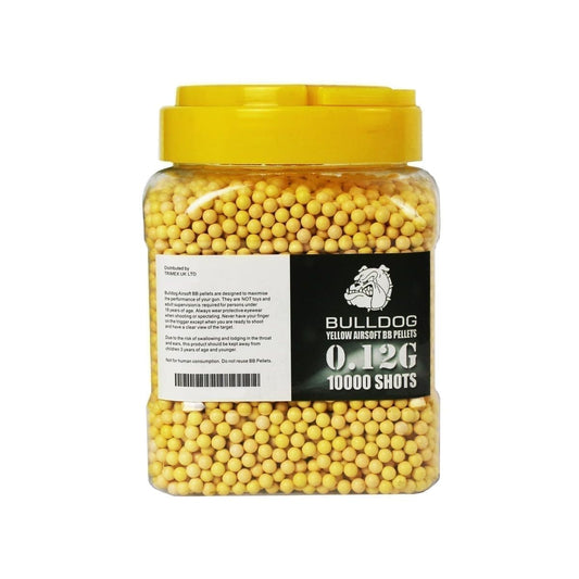 Airsportinggoods BULLDOG Bulldog 10000 Airsoft BB 0.12g Yellow