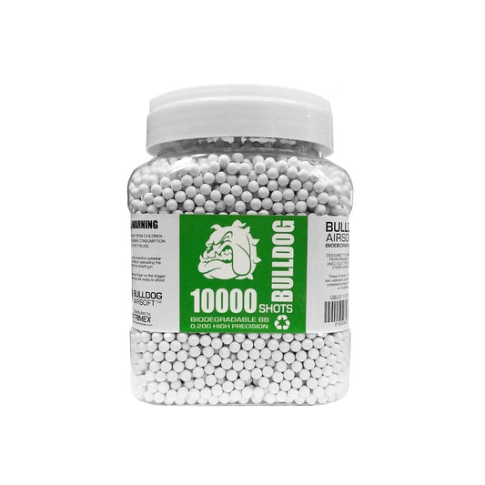 Airsportinggoods BULLDOG Bulldog 10000 Airsoft Biodegradable Pellets 0.20g