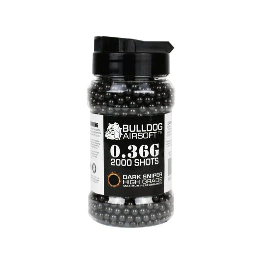 Airsportinggoods BULLDOG Bulldog 2000 Airsoft BB Pellet 0.36g Black