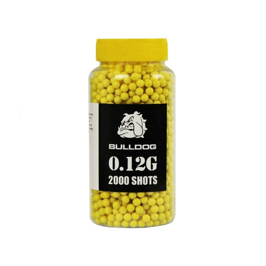 Airsportinggoods BULLDOG Bulldog 2000 Airsoft BB Pellets 0.12g Yellow