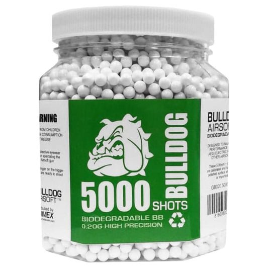 Airsportinggoods BULLDOG Bulldog 5000 Biodegradable .20g Airsoft BB Pellet