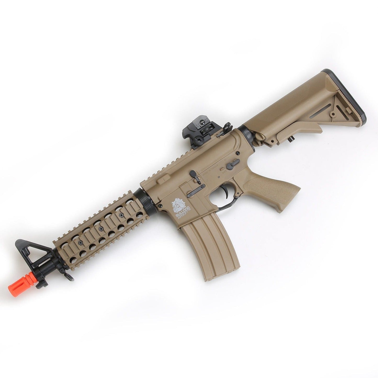 Airsportinggoods BULLDOG BULLDOG M4PI RIS CQB TAN AIRSOFT ELECTRIC RIFLE GUN