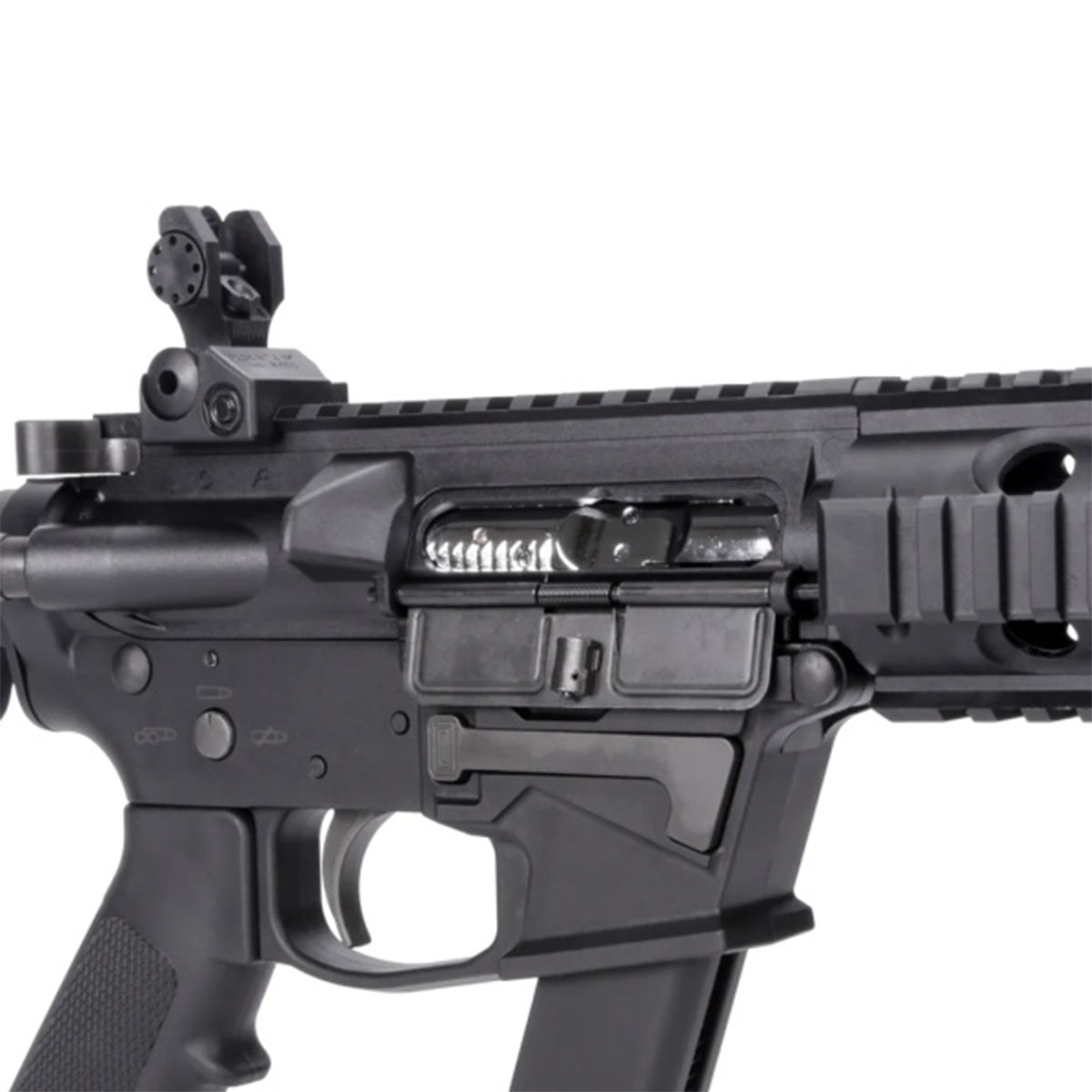 Airsoft AEG Rifle Bulldog TWS 9mm SBR Gas Blowback Lite Airsoft Rifle Gun – Black