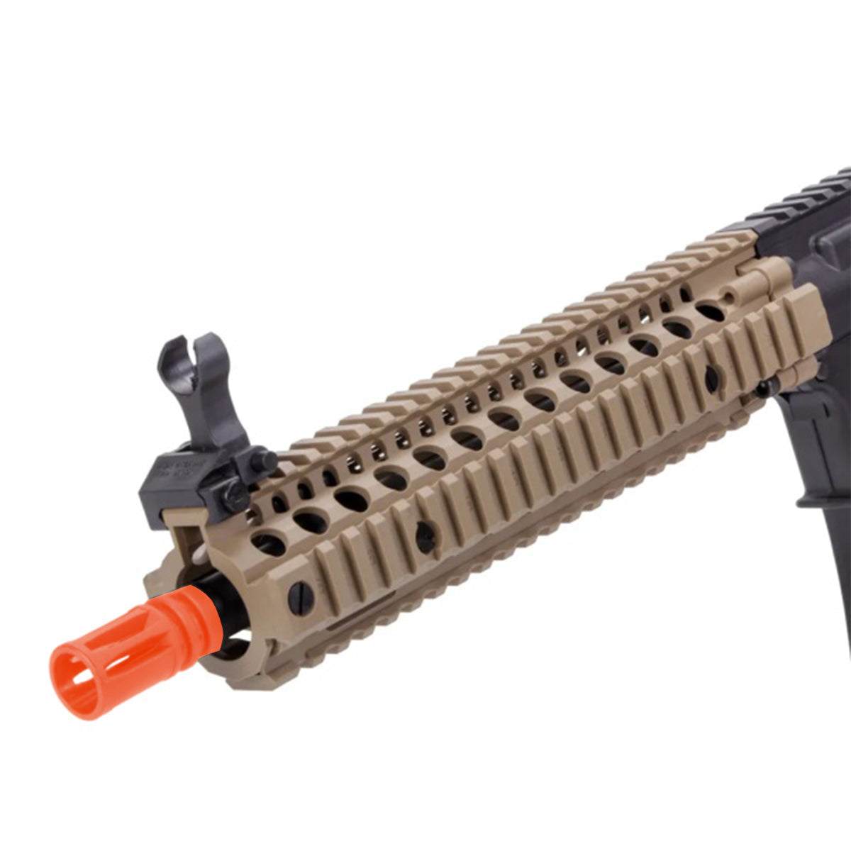 Airsoft Gas Rifle Bulldog TWS MK18 Gas Blowback Lite Airsoft Gun – Tan