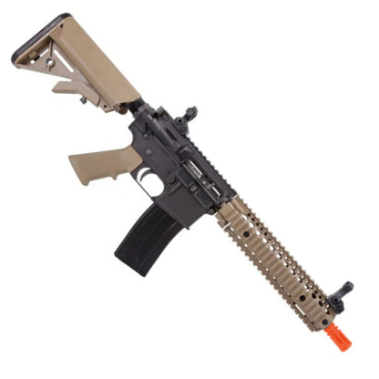 Airsoft Gas Rifle Bulldog TWS MK18 Gas Blowback Lite Airsoft Gun – Tan