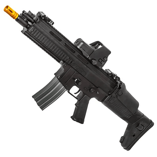 Airsoft AEG Rifle Classic Army Commando Airsoft AEG Rifle- Black