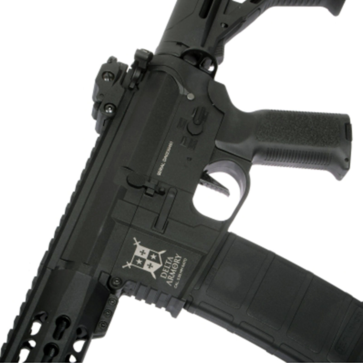 Airsoft AEG Rifle Delta Armory AR15 KeyMod 10 Charlie Eagle AEG Airsoft Electrical Rifle