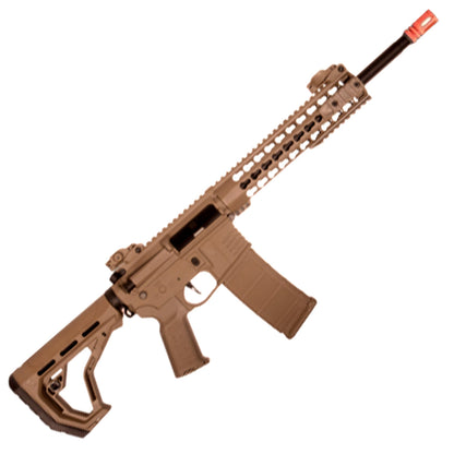 Airsoft AEG Rifle Delta Armory AR15 KeyMod 10 Charlie Eagle AEG Airsoft Electrical Rifle Tan