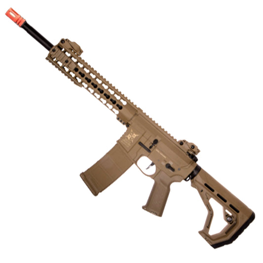 Airsoft AEG Rifle Delta Armory AR15 KeyMod 10 Charlie Eagle AEG Airsoft Electrical Rifle Tan