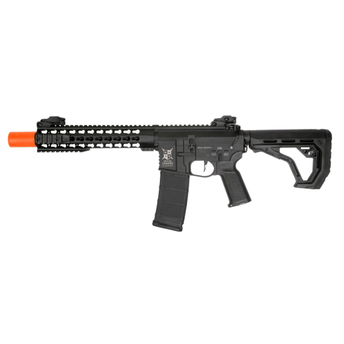 Airsoft AEG Rifle Delta Armory AR15 KeyMod 10 Charlie Eagle Airsoft AEG Gun Black