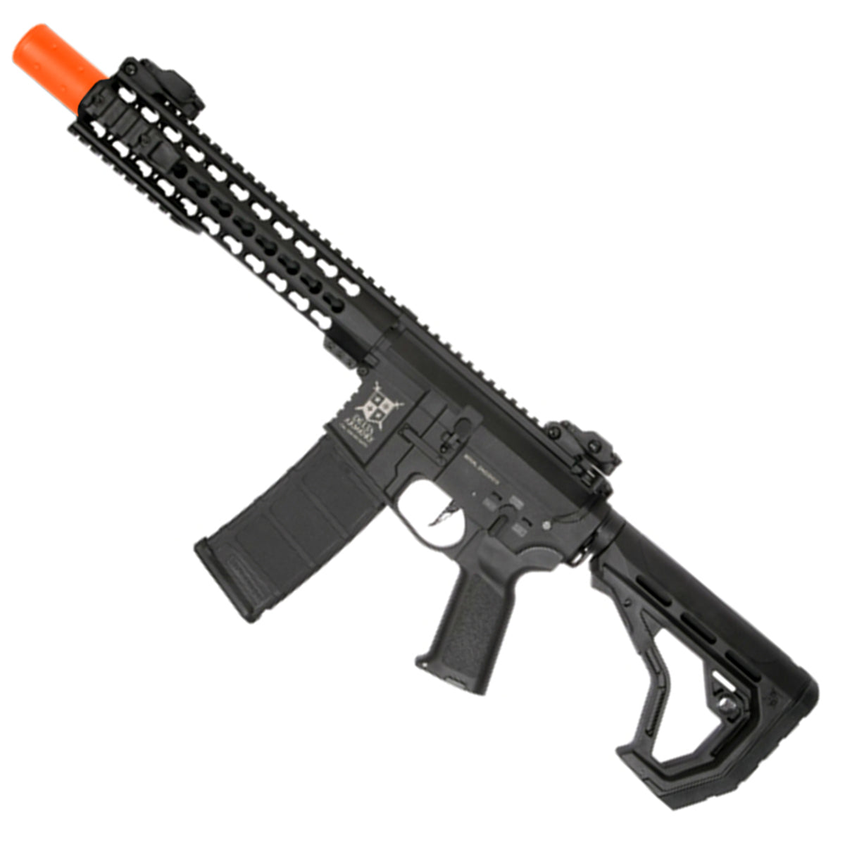 Airsoft AEG Rifle Delta Armory AR15 KeyMod 10 Charlie Eagle Airsoft AEG Gun Black