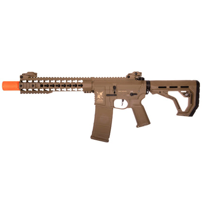 Airsoft AEG Rifle Delta Armory AR15 KeyMod 10 Charlie Eagle Airsoft AEG Gun Full Tan