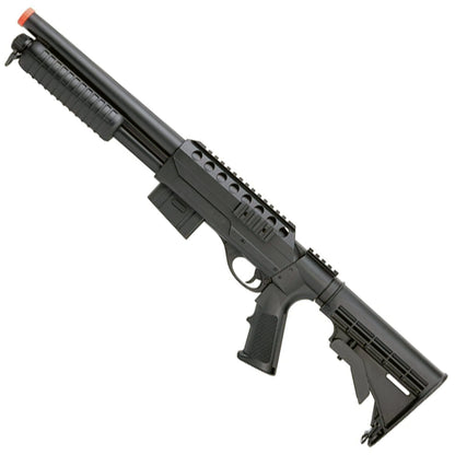 Airsoft Shotgun Double Eagle Pump Action Spring Powered Airsoft Shotgun