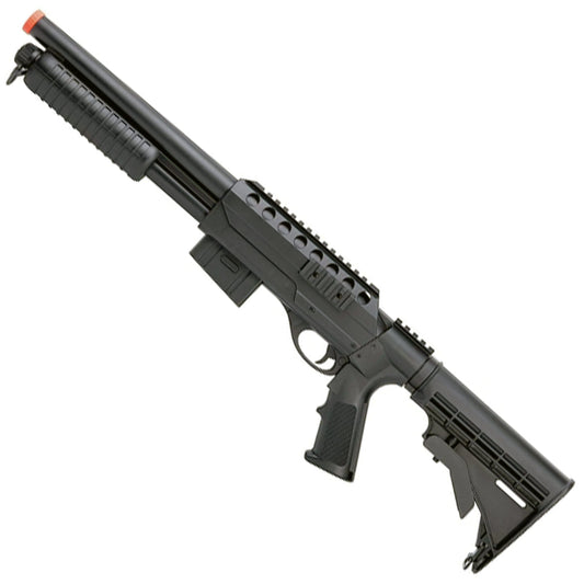 Airsoft Shotgun Double Eagle Pump Action Spring Powered Airsoft Shotgun