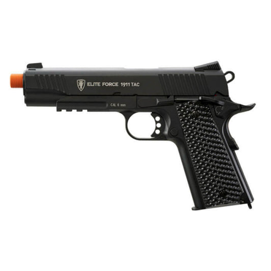 Airsoft CO2 Pistol Black Elite Force 1911 TAC CO2 Airsoft Pistol - 15 Rounds