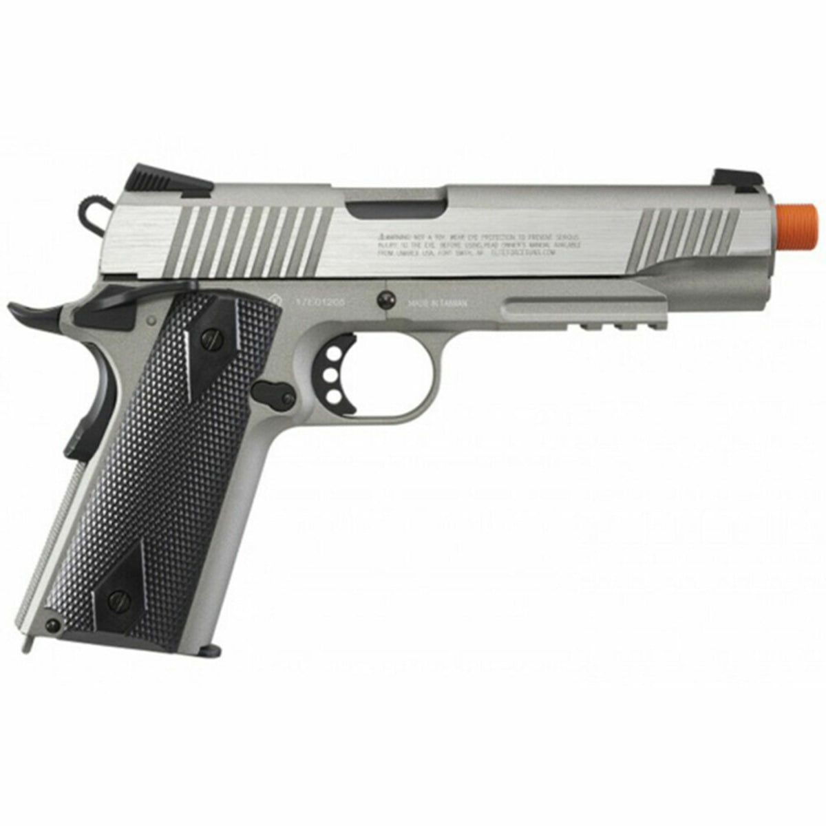 Airsoft CO2 Pistol Elite Force 1911 TAC CO2 Airsoft Pistol - Stainless Finish