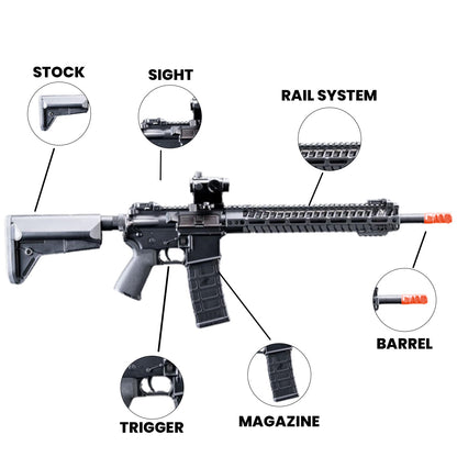 Airsoft AEG Rifle EMG Spike's Tactical Training Airsoft Rifle