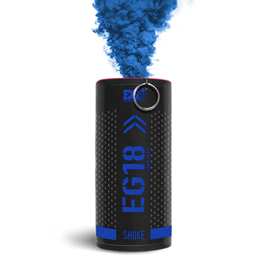 Airsportinggoods ENOLA GAYE Enola Gaye Wire Pull EG18 Blue Smoke Grenade