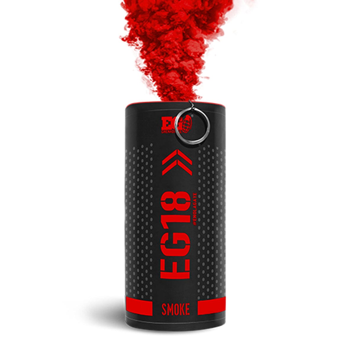 Airsportinggoods ENOLA GAYE ENOLA GAYE WIRE PULL EG18 RED SMOKE GRENADE