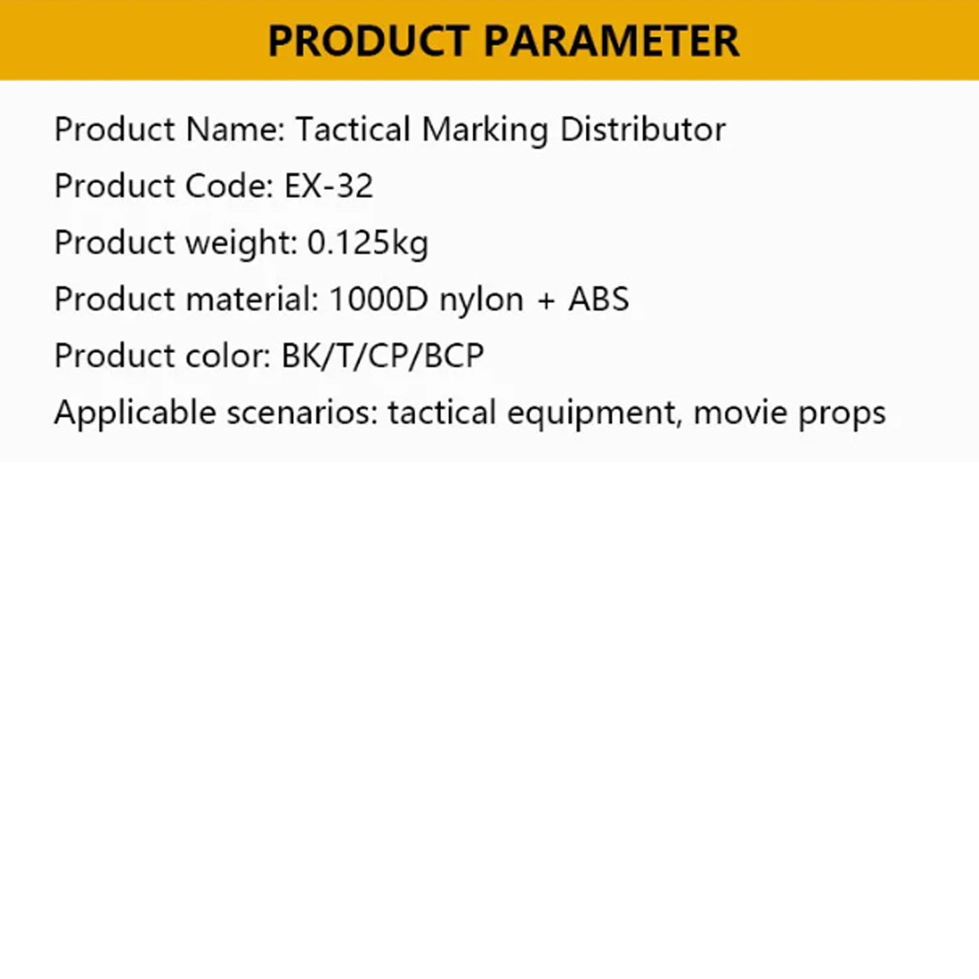 WOSPORT FLUORESCENT GLOW STICK – TACTICAL MARKERS