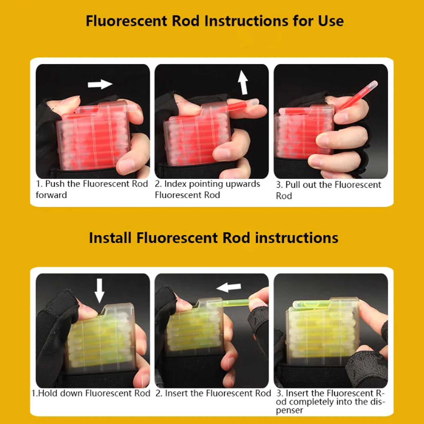 WOSPORT FLUORESCENT GLOW STICK – TACTICAL MARKERS