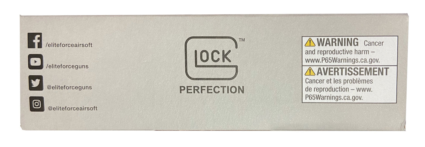 GLOCK Glock G17 Gen 5 GBB Airsoft Pistol - 6mm, Black, 23 Round Mag