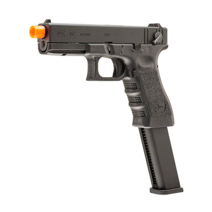 Glock G18C Gen3, Airsoft Pistol, Gas Blowback, Full Auto, Authentic Replica, Extended Magazine, Airsoft Gun, Glock Replica, Semi Auto, Polymer Frame, Airsoft Accessories