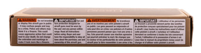 GLOCK Glock G19X CO2 Airsoft Pistol - 6mm, Coyote Tan, 14 Round Mag