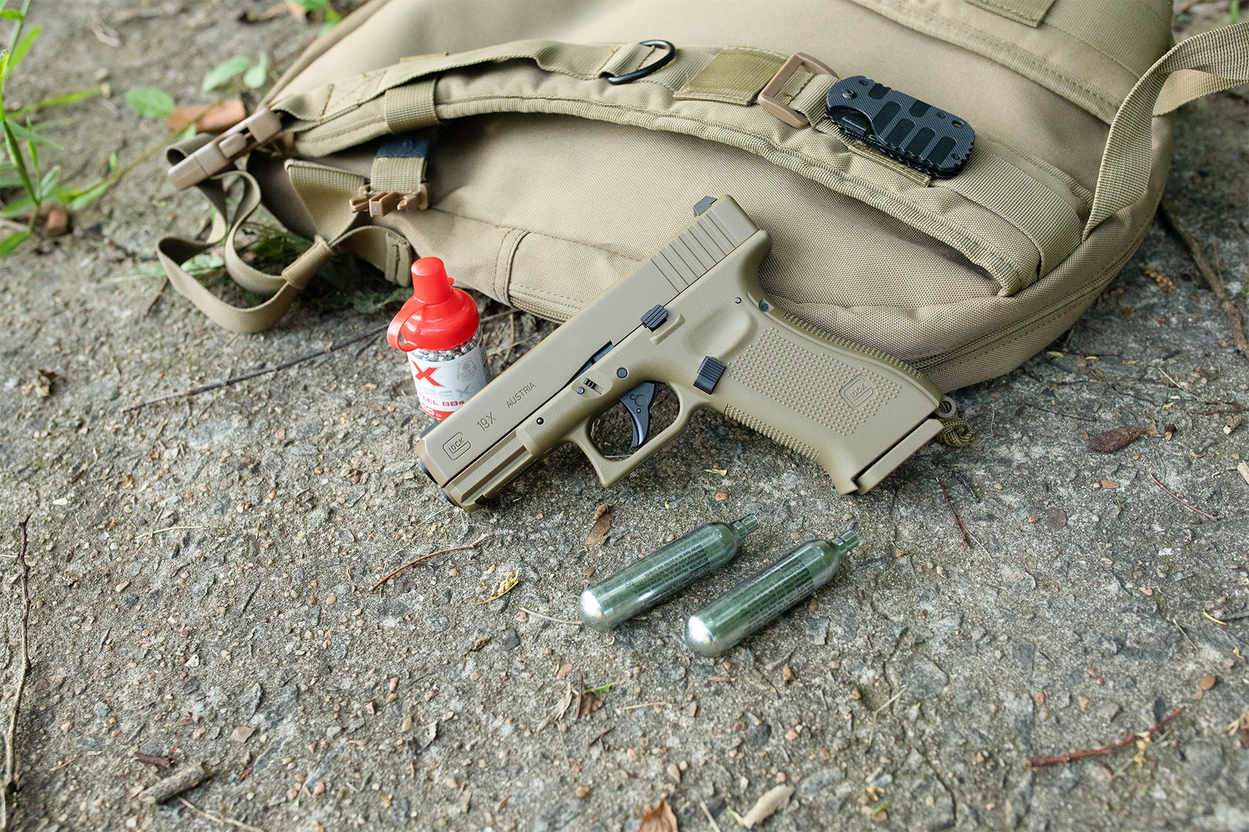 Elite Force GLOCK G19X Coyote CO2 BB Air Gun Pistol .177 Caliber