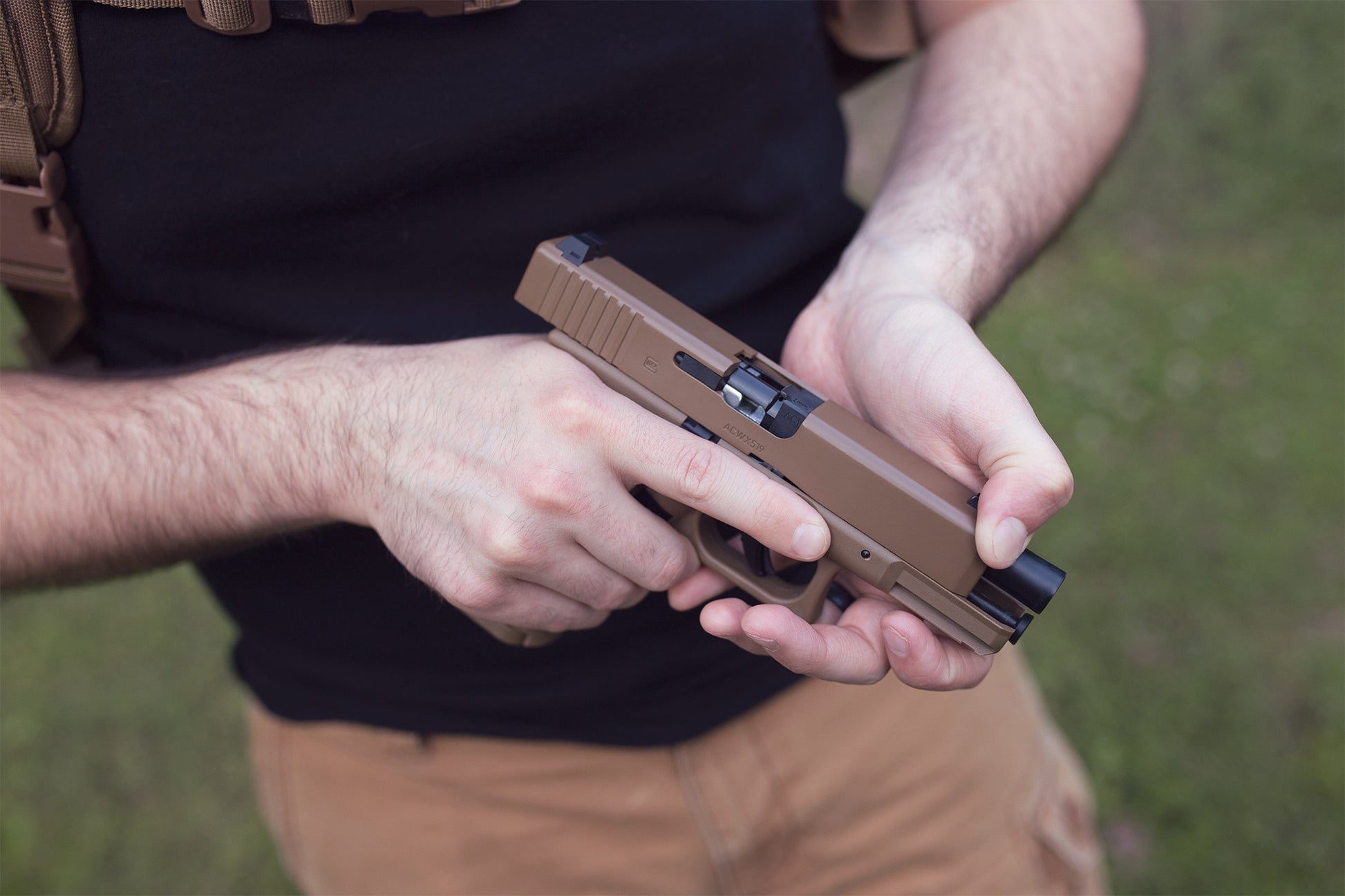 Elite Force GLOCK G19X Coyote CO2 BB Air Gun Pistol .177 Caliber