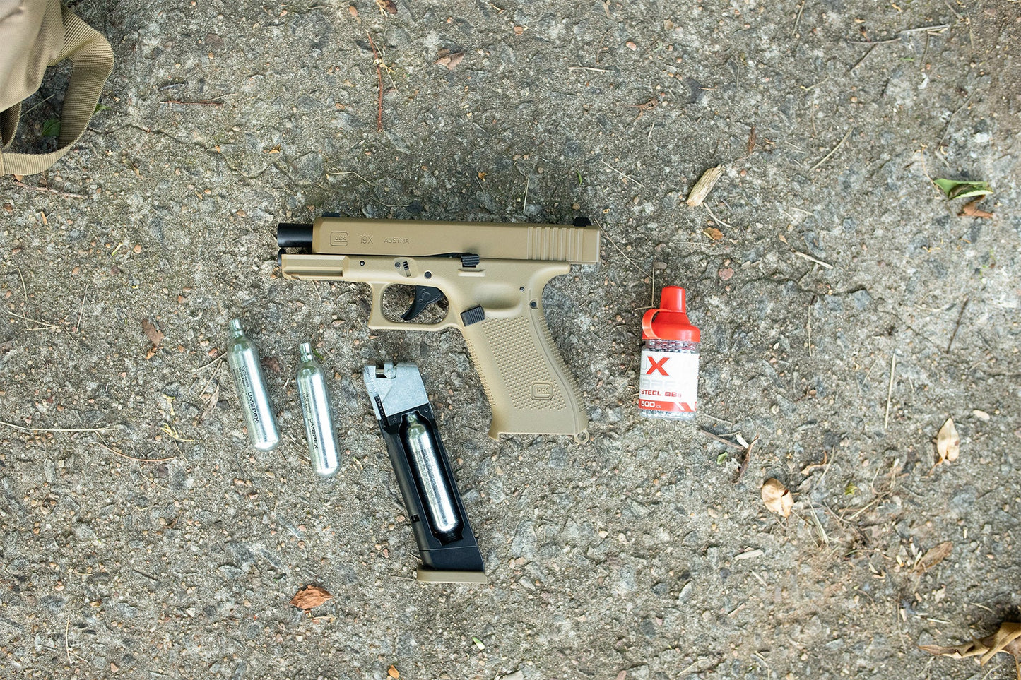 Elite Force GLOCK G19X Coyote CO2 BB Air Gun Pistol .177 Caliber