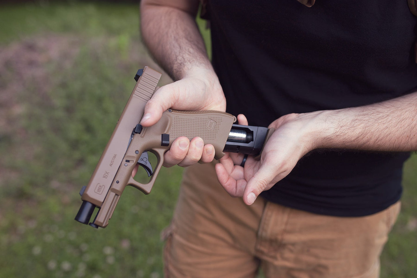 Elite Force GLOCK G19X Coyote CO2 BB Air Gun Pistol .177 Caliber