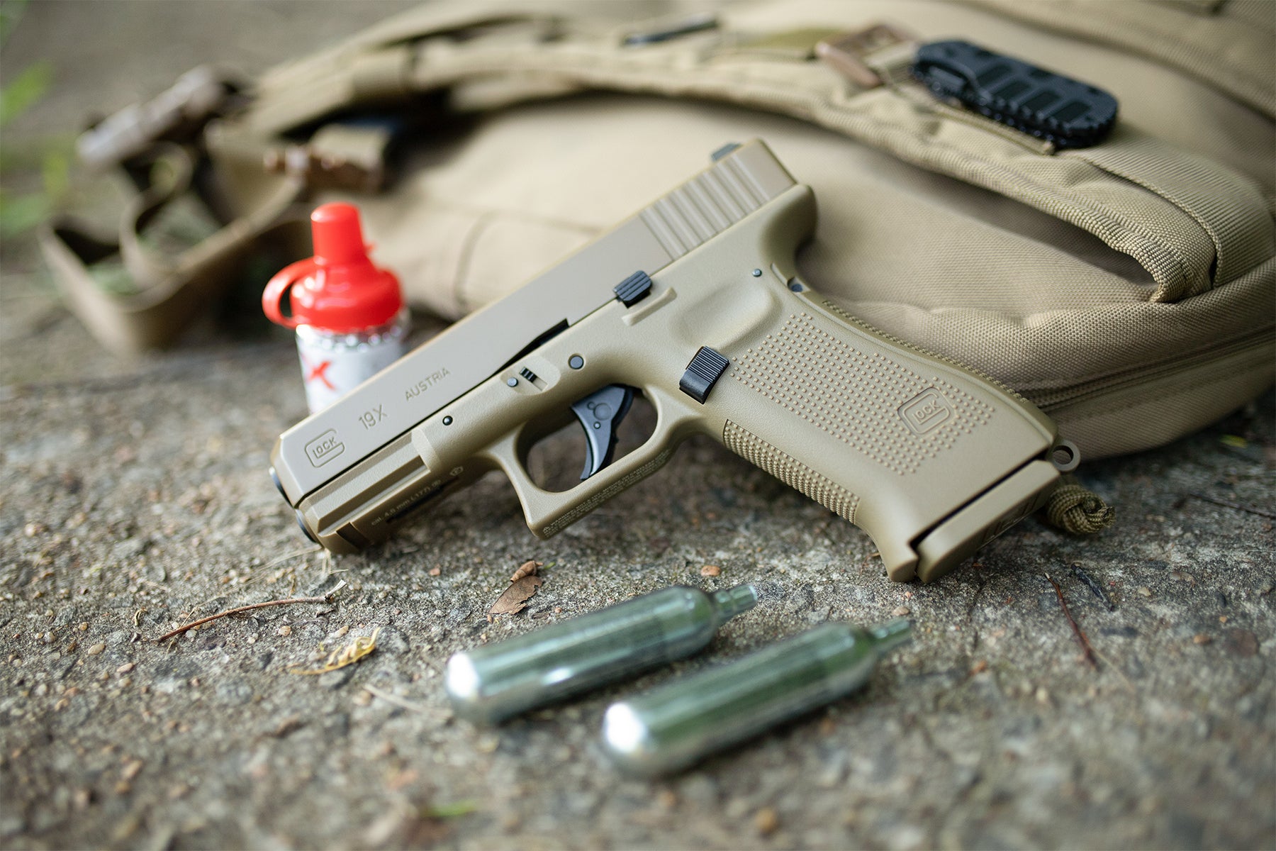 Elite Force GLOCK G19X Coyote CO2 BB Air Gun Pistol .177 Caliber