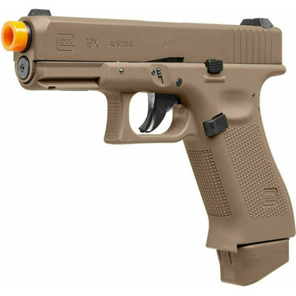 Airsoft GBB Pistol GLOCK G19X GBB Airsoft Pistol - 6mm, 23 Rounds, Coyote Tan