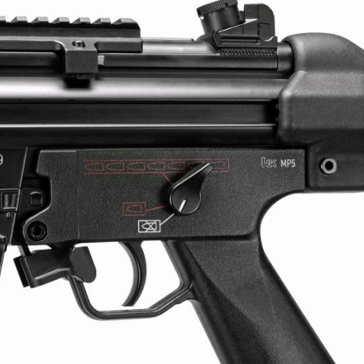 Airsoft AEG Rifle H&K MP5 Gen 2 Eye Trace Elite 6mm Airsoft Electric Rifle