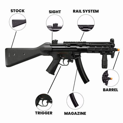 Airsoft AEG Rifle H&K MP5 Gen 2 Eye Trace Elite 6mm Airsoft Electric Rifle